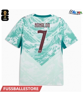 Günstige Portugal Cristiano Ronaldo #7 Auswärtstrikot WM 2026 Kurzarm